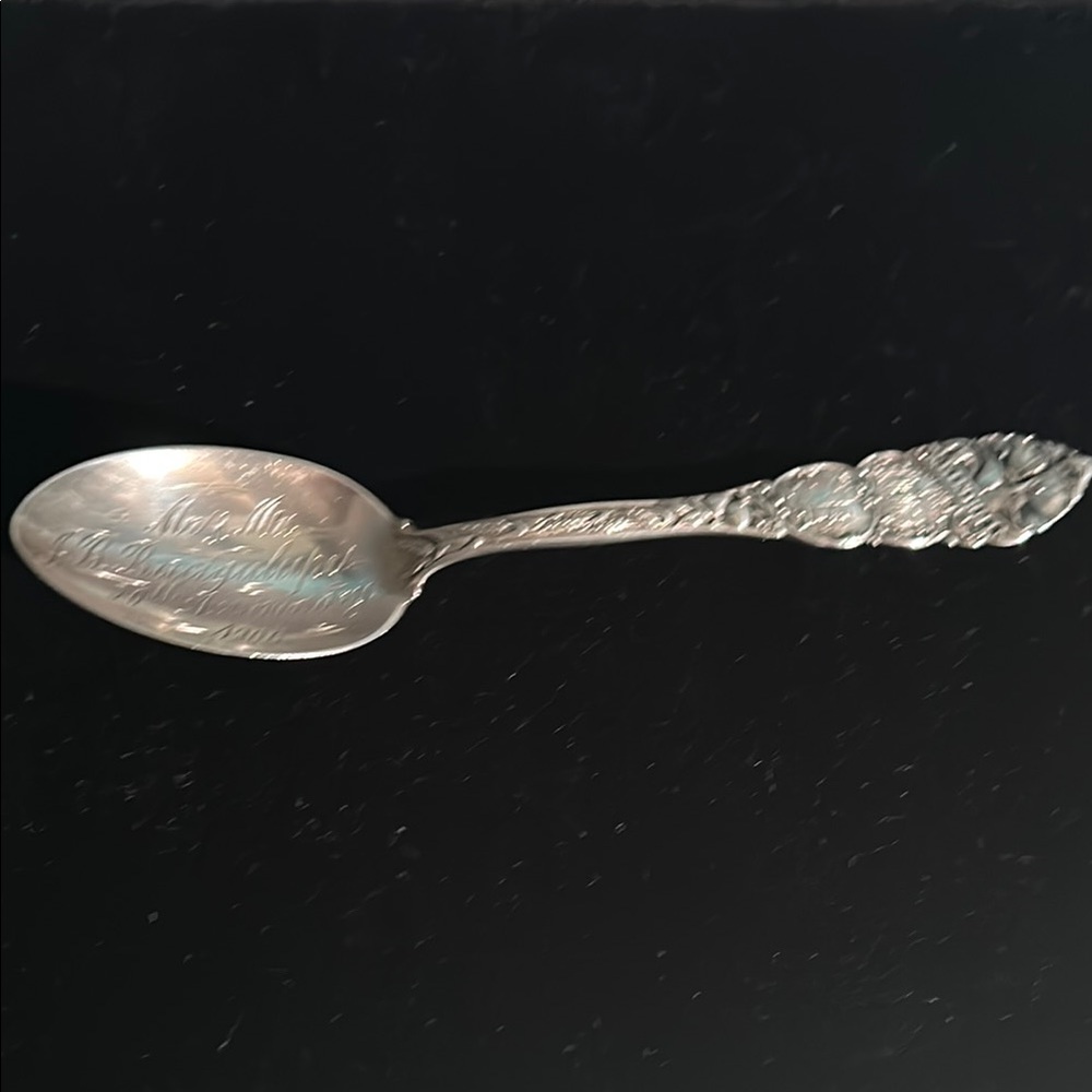 Antique Sterling Silver California Souvenir Spoon